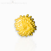 November Chrysanthemum Birth Flower - Brooch